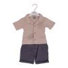 LORENZO Baby Boy Shirt & Shorts Set