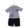 LORENZO Baby Boy Shirt & Shorts Set