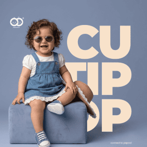 Cute Baby Denim Dress Outfit