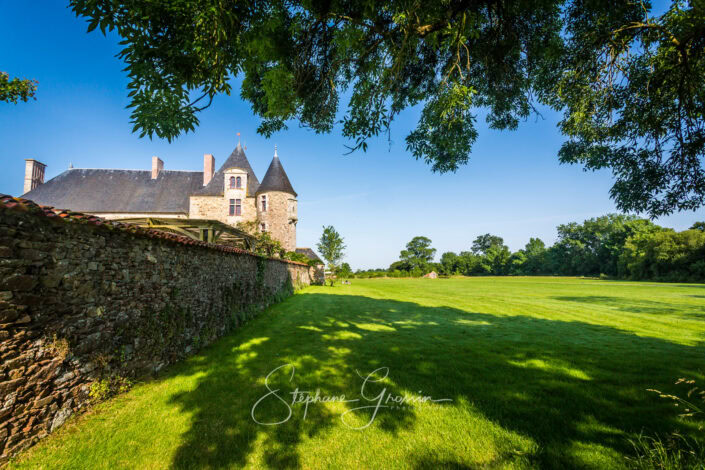 Le jardin du Logis de la Chabotterie