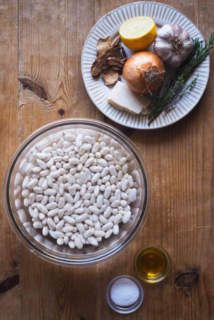 Ingredientes para Cocer Alubias