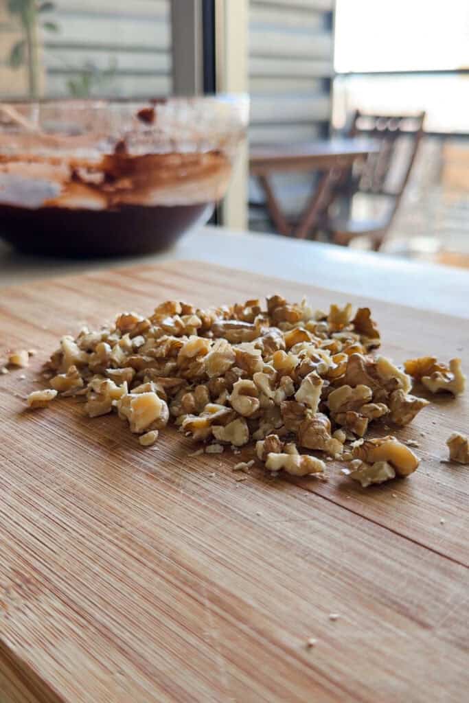 Nueces para Brownie de Chocolate