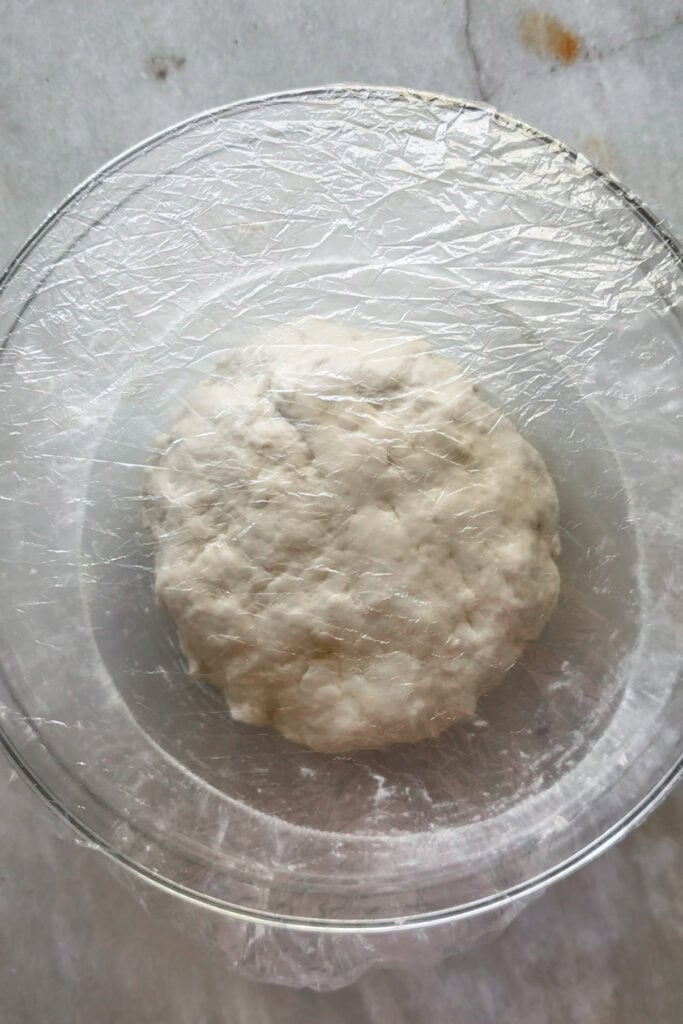 Paso 3 Masa Pizza - levado a temperatura ambiente