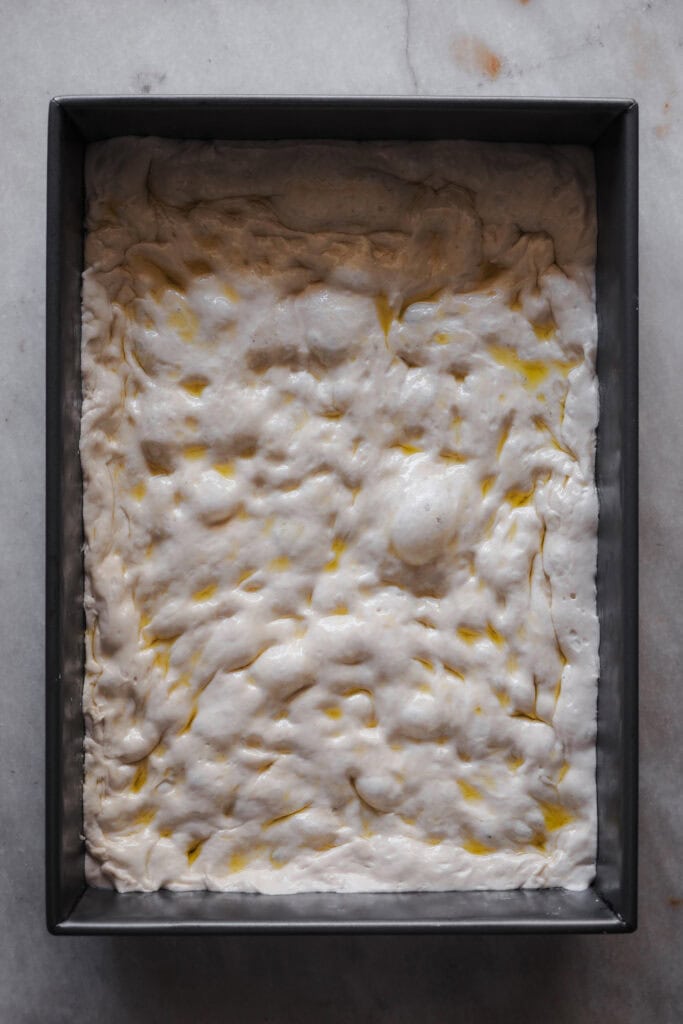 Paso 5 pizza molde - hacer hoyuelos