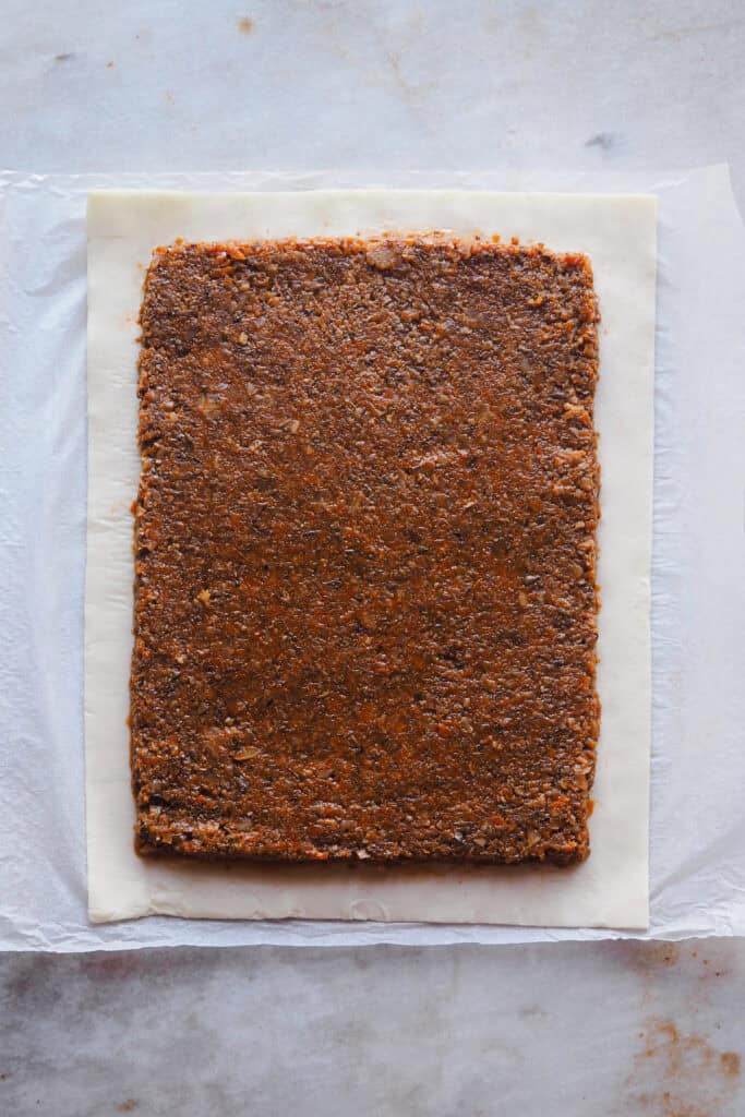 Paso 1_capa de boloñesa de coliflor