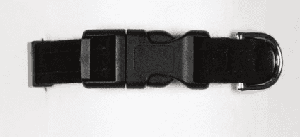 quick release plain dog collar