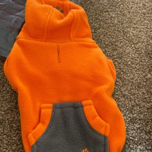 clearance fou-lar fleece dog hoodie