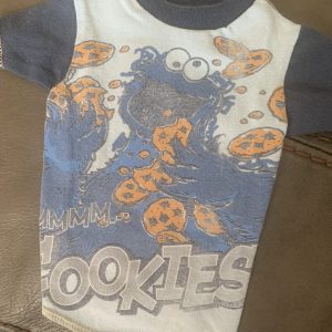Cookie Monster Vintage Tee in Xsmall