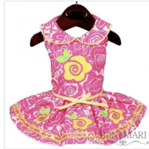 Squiggly Rose Dress by Toni Mari