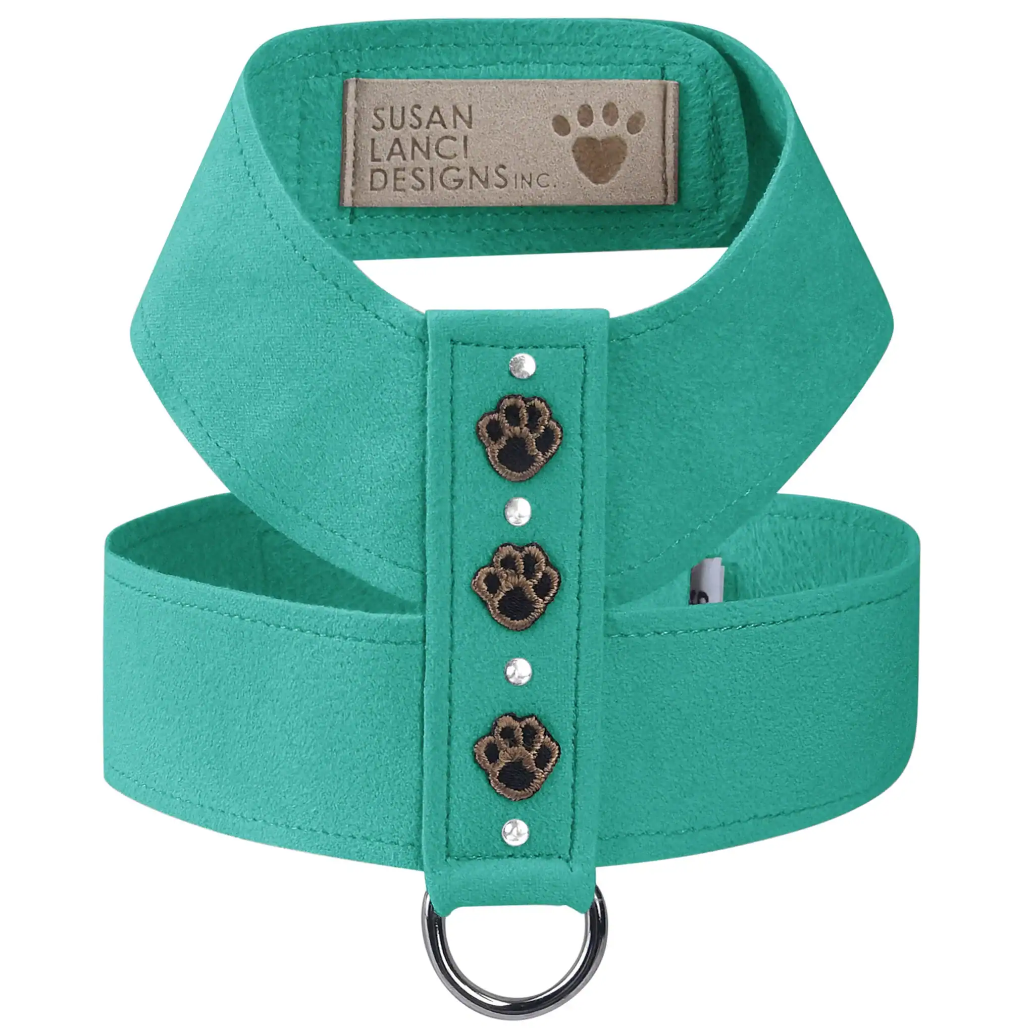 Embroidery Paws Tinkie Harness by Susan Lanci at Pawswithfashion.com