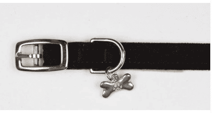 Ultrasuede Plain Dog Collar