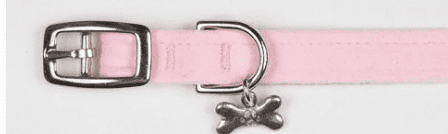 Ultrasuede Plain Dog Collar
