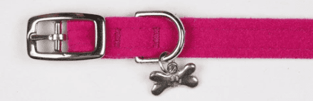Ultrasuede Plain Dog Collar