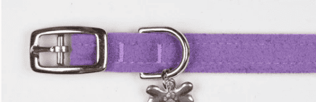 Ultrasuede Plain Dog Collar