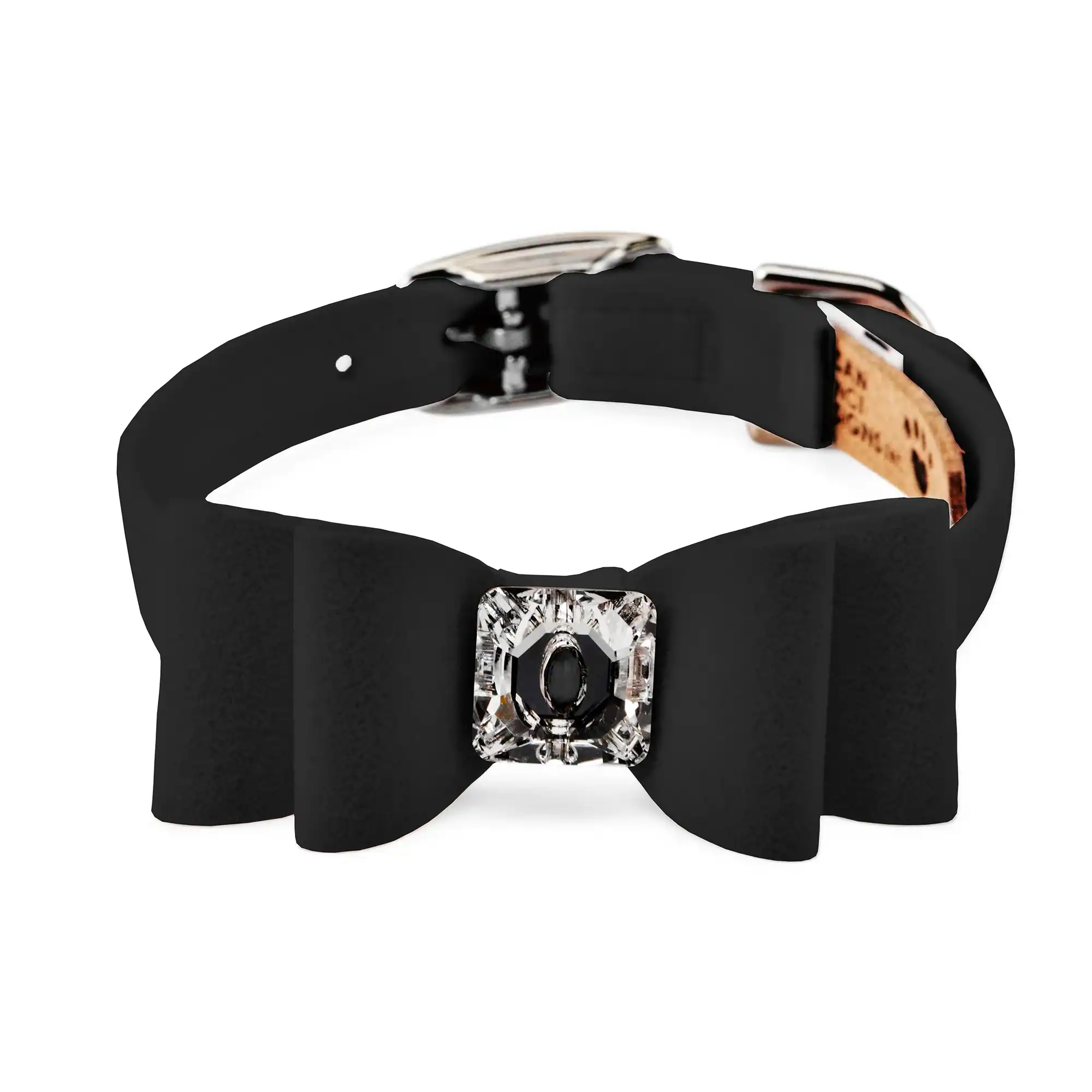 Large Big Bow 5/8 inch Collar by Susan Lanci Designs at Paws With Fashion