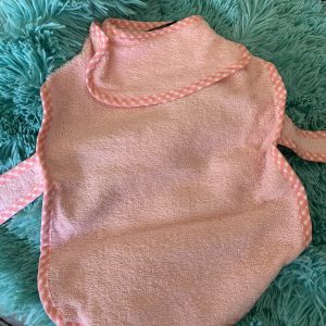 clearance pink towel/robe