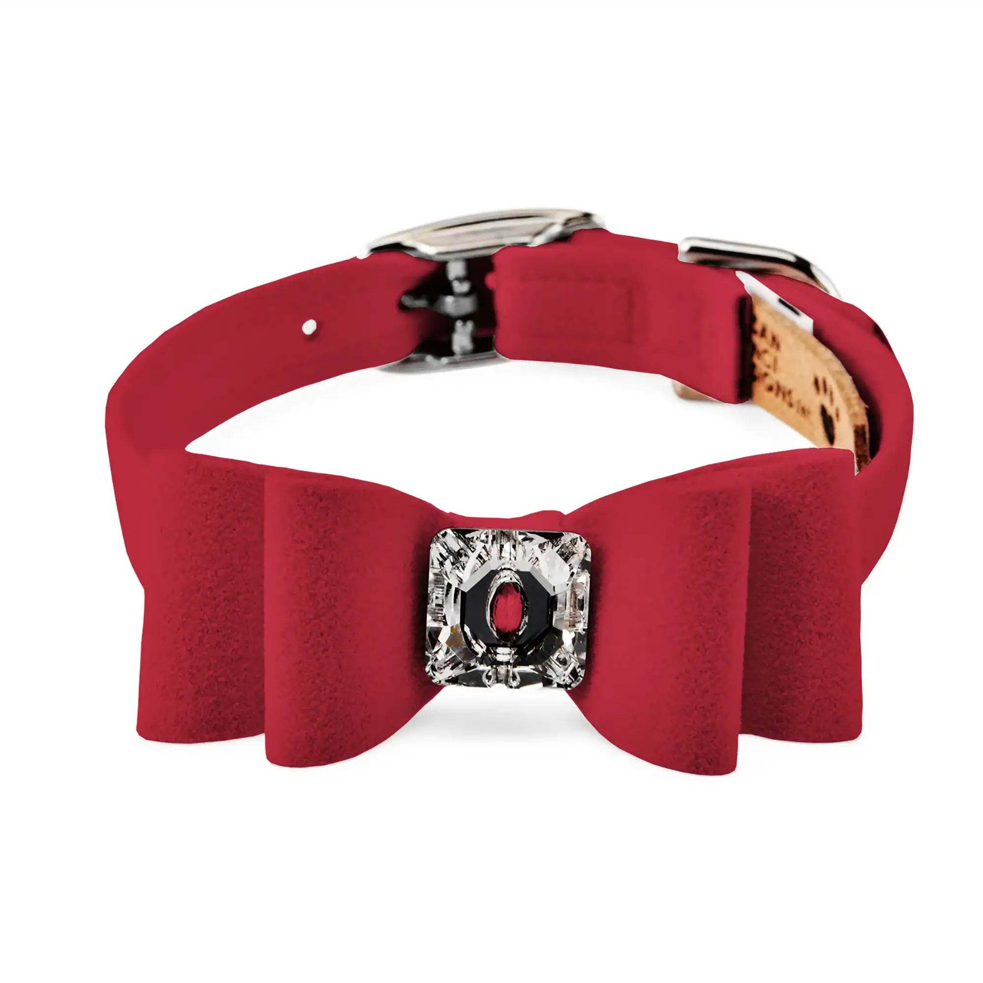 Large Big Bow 5/8" Collar by Susan Lanci Designs at Paws With Fashion
