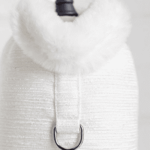Zha Zha Dog Coat in Ivory