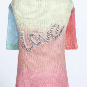 Rainbow Love Dog Sweater