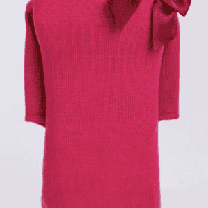 Cocktail Hour Dog Tee in Fuschia