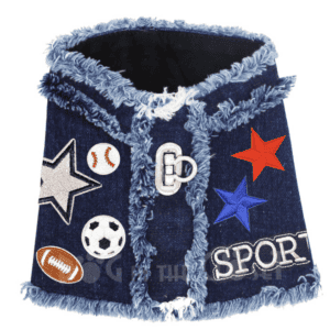 All Sports Denim Harness Vest