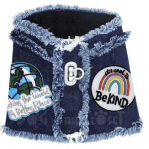 Be Kind Denim Harness Vest