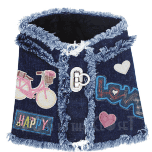 Bicycle Ride Denim Harness Vest