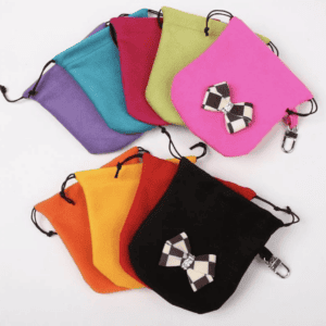 Windsor Check Nouveau Bow Travel Pouch