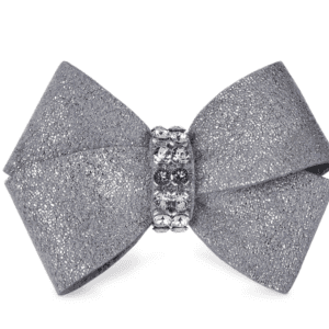 Giatzerati Hair Bow in Platinum Nouveau