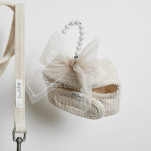 Creamy Corduroy Harness Set