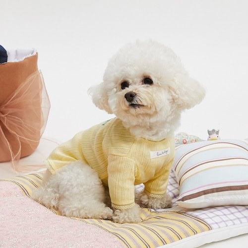 Lemon Smoothie Tee by Louisdog made from lightweight 100% cotton eyelet fabric for stylish everyday comfort.