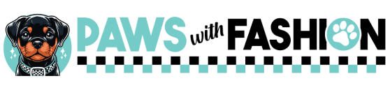 Stylish dog accessories and pet fashion from Paws With Fashion, featuring trendy pet collars, bandanas, and outfits for fashionable dogs.