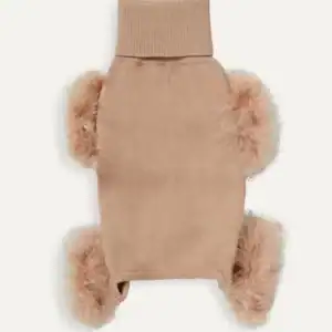 feather knit onesie