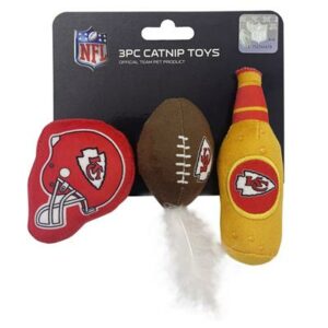 Kansas City Chiefs Catnip Toy Set