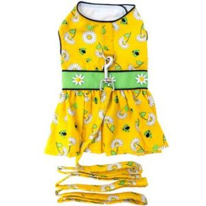 Ladybugs and Daisies Dog Dress