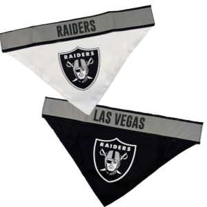 NFL Las Vegas Raiders Reflective Reversible Bandana