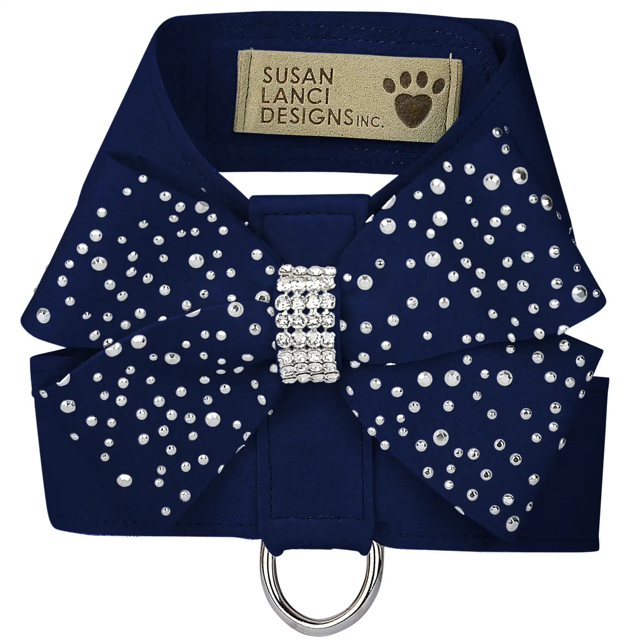 Silver Stardust Nouveau Bow Tinkie Harness by Susan Lanci