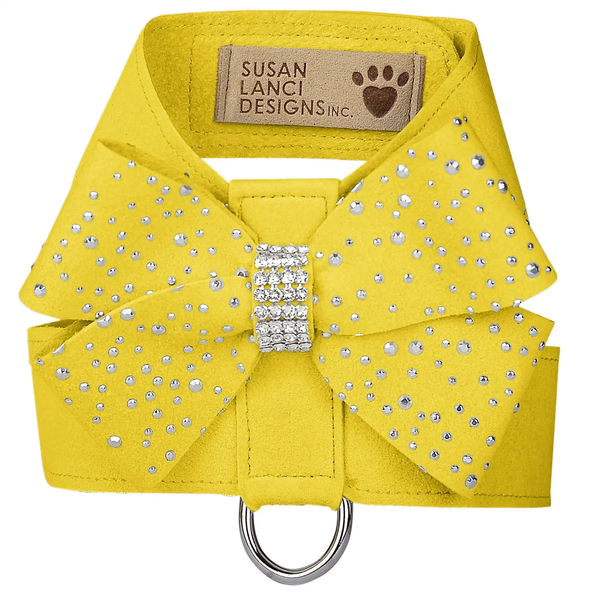 Silver Stardust Nouveau Bow Tinkie Harness by Susan Lanci