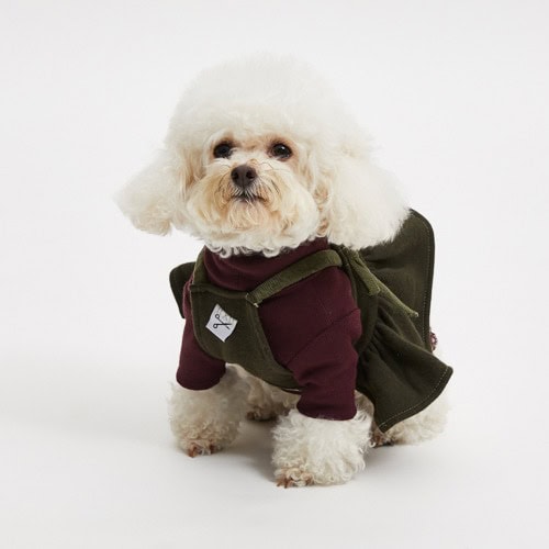 Louisdog Khaki Virgin Wool Top