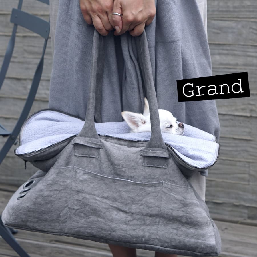 Louisdog Greg Bag in Seersucker