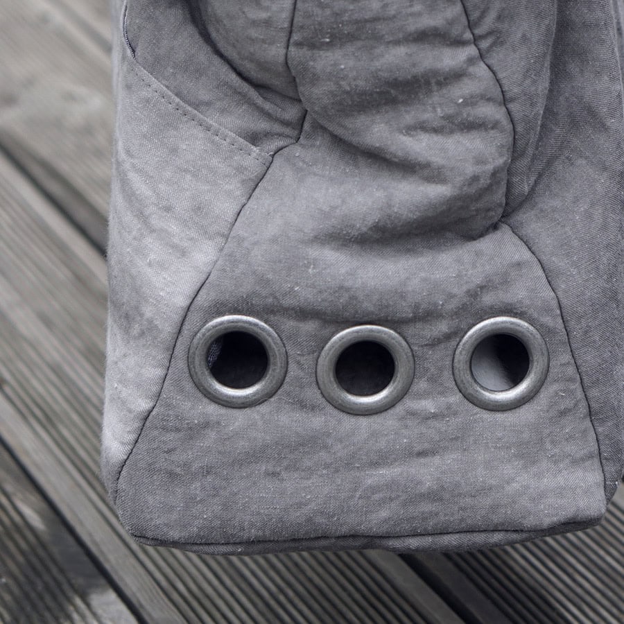 Louisdog Greg Bag in Seersucker