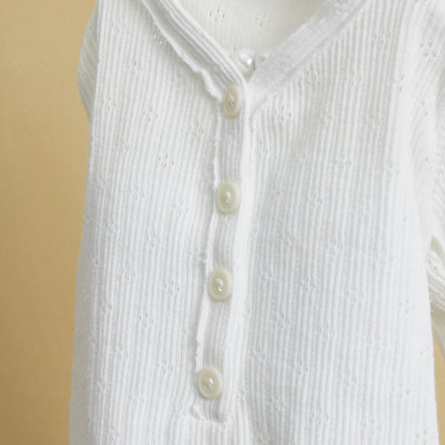 Eyelet All-in-One in White by Louisdog