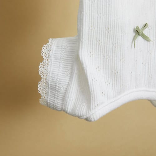 Eyelet All-in-One in White by Louisdog