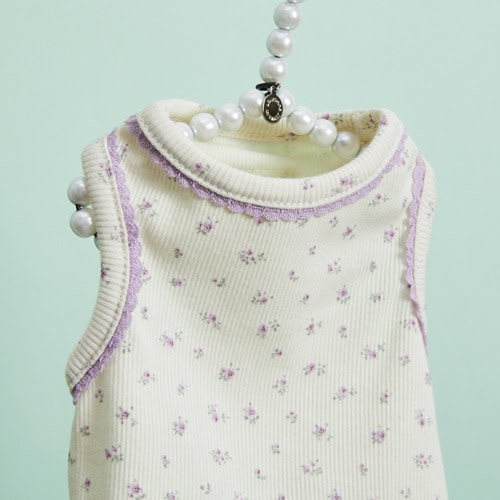 Lilac Bloom Sleeveless by Louisdog