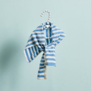 Cardie Scarf in Bluebell by Louisdog