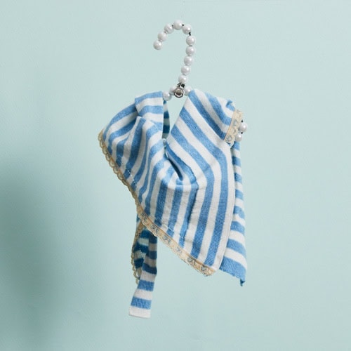 Cardie Scarf in Bluebell by Louisdog