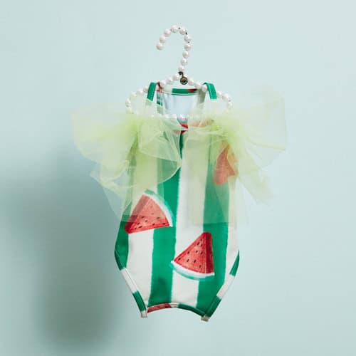 Louisdog Pool Club/ Watermelon Bodysuit