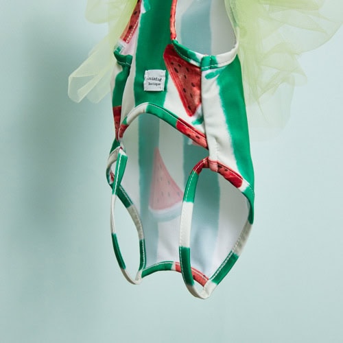 Louisdog Pool Club/ Watermelon Bodysuit