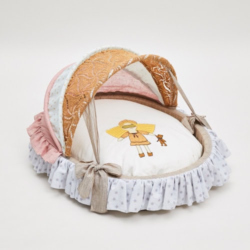 Vintage Croche Cradle by Louisdog