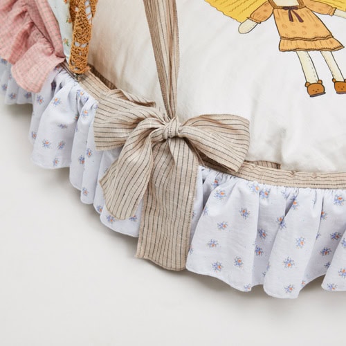 Vintage Croche Cradle by Louisdog